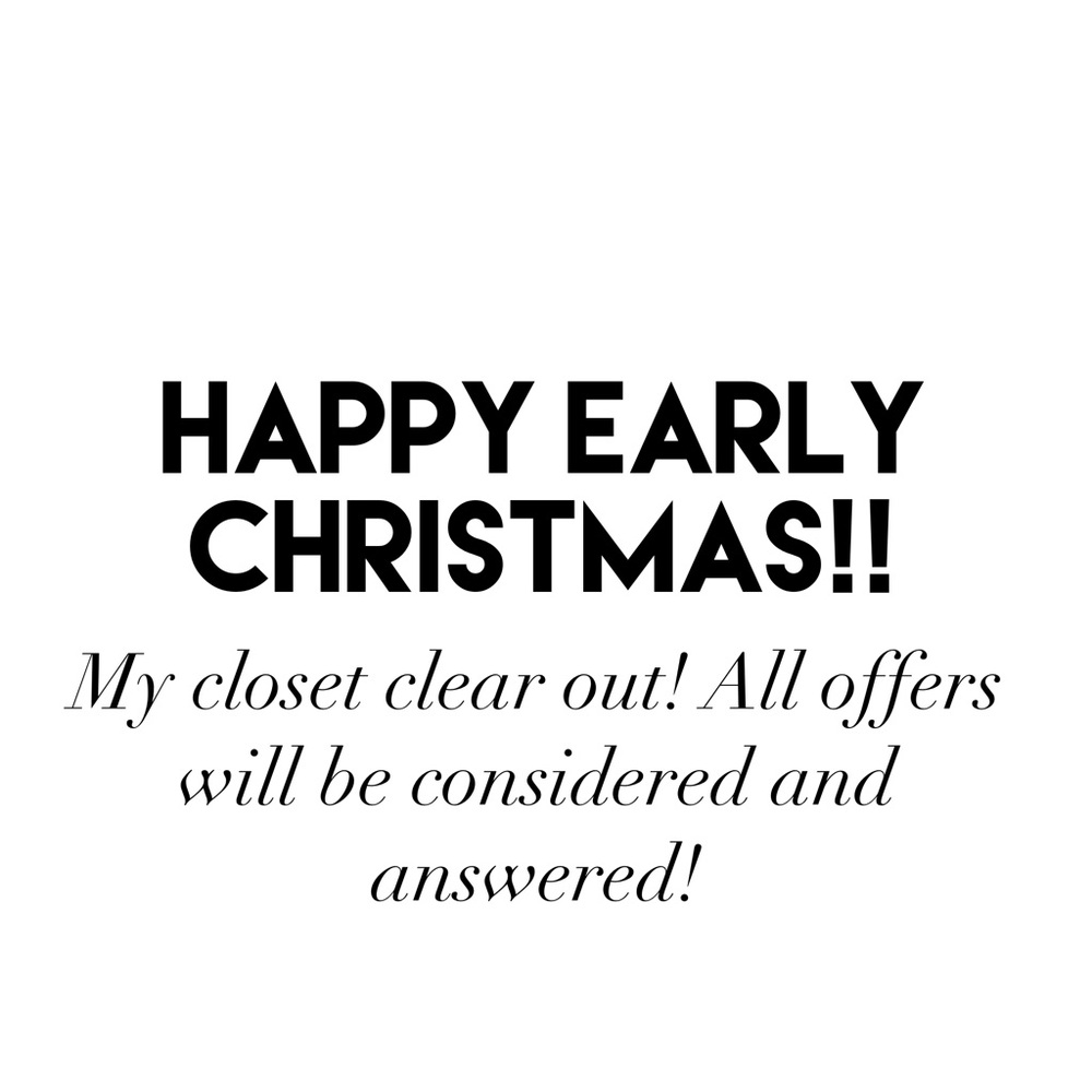 Closet clear out!!
